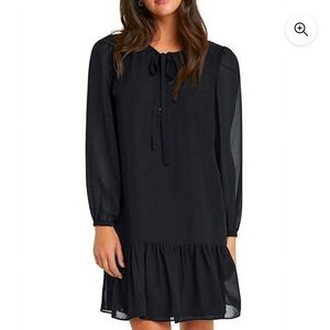 NWT Draper James Tie Neck Flounce Shift Dress Size 2X